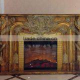 Living Room Furniture Fireplace With Wall Mirror For Interior Decoration thumbnail-5