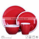 Microwave Safe Ceramic Dinner Set thumbnail-5