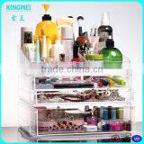 Hot Sale Clear Plastic Plexiglass Makeup Organizer & Large Makeup Organizer Storage Box & Cosmetic Makeup Organizer thumbnail-6