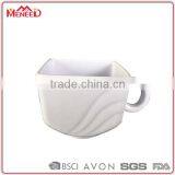 Houseware Items Cheap China Drinkware Melamine White Plastic Tea Cups in Bulk thumbnail-1
