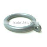 ID34mm/OD46mm & ID26mm/OD33mm, Plastic Curtain Rod Pole Ring Brushed Nickel thumbnail-3
