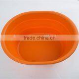 Fashionable Collapsible Salad Bowl Fruit Wash Bowl thumbnail-4