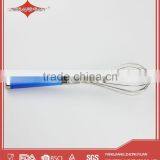 10" High Quality Stainless Steel Manual Egg Beater Whisk for Kitchen Tools thumbnail-3