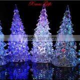 Cheap 2016 New LED 7 Colors Changing Acrylic Christmas Tree Night Light Lamp Home Decor Gift thumbnail-3