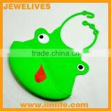 Washable Silicone Frog Baby Bib With Crumb Catcher thumbnail-1