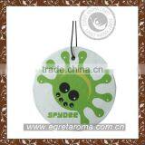 EA1-1005 Round Cotton Paper Hanging Car Air Freshener