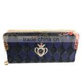 Europe Fancy Trendy Long PU Leather Ladies Wallets and Purses thumbnail-5