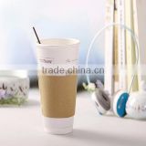 disposable printed paper coffee cup sleeve