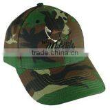 Camo Hats and Caps Dark Green and Brown and Grey