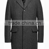 High Quality Trendy Simple Deisgn Formal Long Coat for Men thumbnail-2