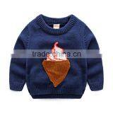 Children Boys Ice Cream Cotton Sweater Long Sleeve and O-neck for Winter thumbnail-4