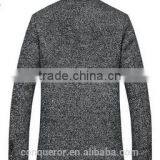 Men's Grey Suit, Notch Label Made to Measure Suit . BCT010 thumbnail-2