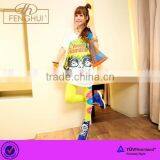 Fashion Personality Lip Leggings thumbnail-1