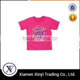 100% combed cotton good quality funny printed kids t shirts
