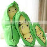 OEM Pea Polyester Funny Cute Custom Wholesale Sofa Emoji Foam Cushion Pillow thumbnail-3