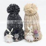 Beanie Winter Kniting Hat With Ball Hip Hop Dancing British Flag Stars Unisex Men Womens Beanies Accessories thumbnail-2