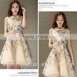 2015 Women Summer Dress Print New Fashion Casual Dresses Sleeveless Short Printed Party Girls Vestidos Femininos Hot Sale thumbnail-1