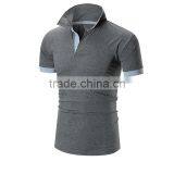 High Quality Wholesale Bulk Cheap Custom Short Short Sleeve 100% Cotton Printed Mens Blank Polo Shirts thumbnail-4