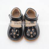 New Style Kids Rubber Baby Shoes Squeaky Shoes for Black thumbnail-1