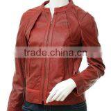 Women Fashion Leather Jacket thumbnail-1
