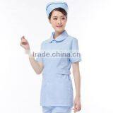 Cotton White Nurse Uniform Dress Pink Nurse Hospital Uniform Designs thumbnail-4