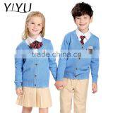 Custom Fashion Cotton School Cardigan Sweaters Primary School Uniform thumbnail-1