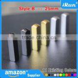 MOQ:100 Pcs - Metal Aglet Shoe Lace Tips Replacement for Yeezy Style Shoelace Sports Shoes - 25mm Custom Logo Shoelace Tips thumbnail-1