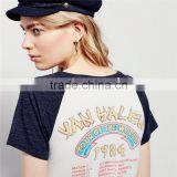 2017 Summer OEM Easy Gorgeous Vintage Van Halen T-shirts for Women thumbnail-6