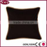 Block Colour Blank Plain Natural Linen Stretch Cushion Cover thumbnail-1