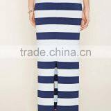 2017 Guangzhou Shandao Summer Oem Service New Design Fashion Stripe Women Pictures of Long Skirts thumbnail-3