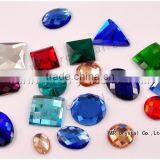 Diamond Rhombus Shape Fancy Hot Fix Rhinestone thumbnail-2