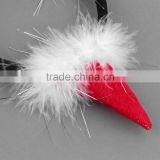 Cute Red Horn Sets Bow Tie 3Pcs Tail Party Ox Horn Fancy Dress Costume For Christmas Halloween/Carnivals Large/Small Size thumbnail-4