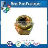 Made in Taiwan Stainless Steel Brass Metal Lock Countershaft Prevailing Torque Nut thumbnail-3