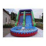Amusement Park Inflatable Swimming Pool Water Slide CE AU With Double Stitch thumbnail-1