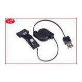 High Speed 3 in 1 USB Two Way Retractable Cable USB 2.0 to MINI USB