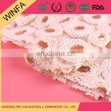 2016 Top Quality Beautiful Cheap Knitted Flower Embroidery Tulle Fabric thumbnail-2