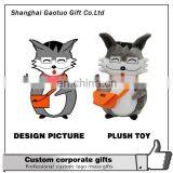 Factory Wholesale Soft Stuffed Cartoon Animal Promotional Custom Plush Toy thumbnail-4
