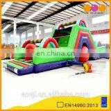 Outdoor inflatable slide, inflatable obstacle course for kids