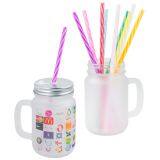 12oz Sublimation Coated Mason Jar-Frosted thumbnail-2