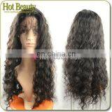 2013 Alibabas Wigs 100% Brazilian Lace Front Human Hair Wigs Curly