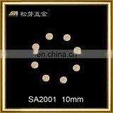 SA2001 metal rivets for leather bags with engrave logo