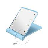 New Style LED Two-fold Mirror Portable Compact Makeup Mirror thumbnail-2