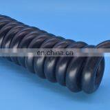 Spiral Cable Manufacture 3 Core Coiled Low Voltage Flexible Retractable Spiral Spring Coiled Cable thumbnail-7
