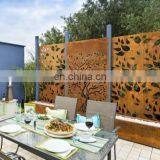 Hanging Corten Steel Texture Screen thumbnail-6