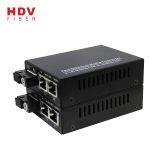 China OEM Single Fiber Ports 2 Rj45 Ports SFP Media Converter thumbnail-2