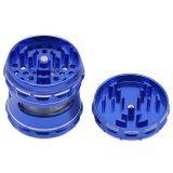 D63mm& H67mm Aluminium Alloy Waist Drum Shape Grinder 4-layer Platsmoke Grind Eras Colorful Cigar Crushing Accessory for Tobacco,smoke,cigarette thumbnail-3