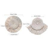 Plaid Cotton Placemat Japanese Fashion Style Fabric Table Mats thumbnail-1