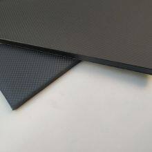 3/5/8/10mm 500*600mm 3K plain matte carbon fiber sheet/plate with +/-45  or 0/90 degree