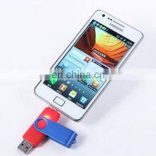 Cheap Colourful Promotion Gift OTG USB 2.0 Swivel USB Flash Drive USB Flash Drive thumbnail-2