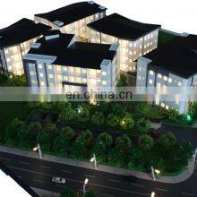 Upscale Hotel Building ABS Architecture Making Model Materials thumbnail-3
